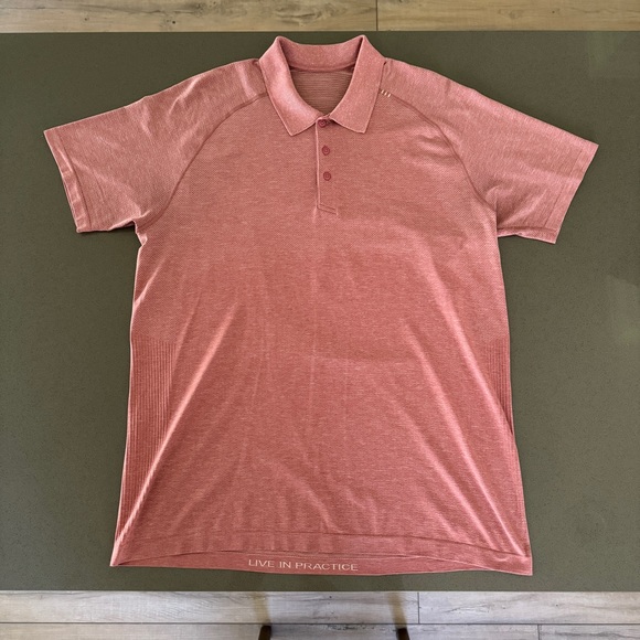 lululemon athletica Other - Lululemon Metal Vent Tech Polo Shirt